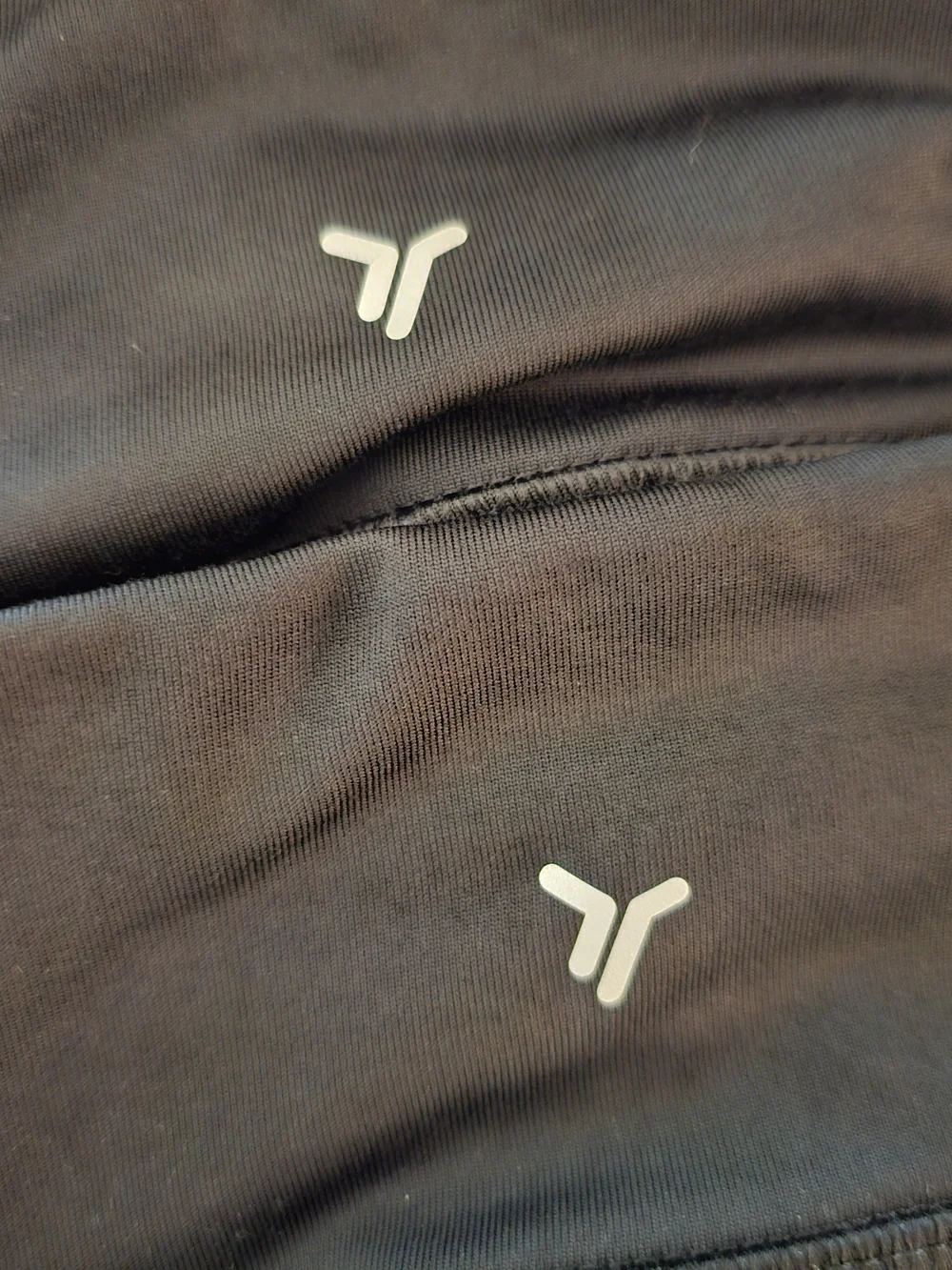 Lot of 2 Girls Old Navy Active Powerpress Mid Rise Leggings Black Size M (8)